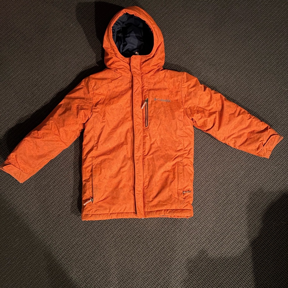 Columbia Kids' Vibrant Orange Puffer Jacket